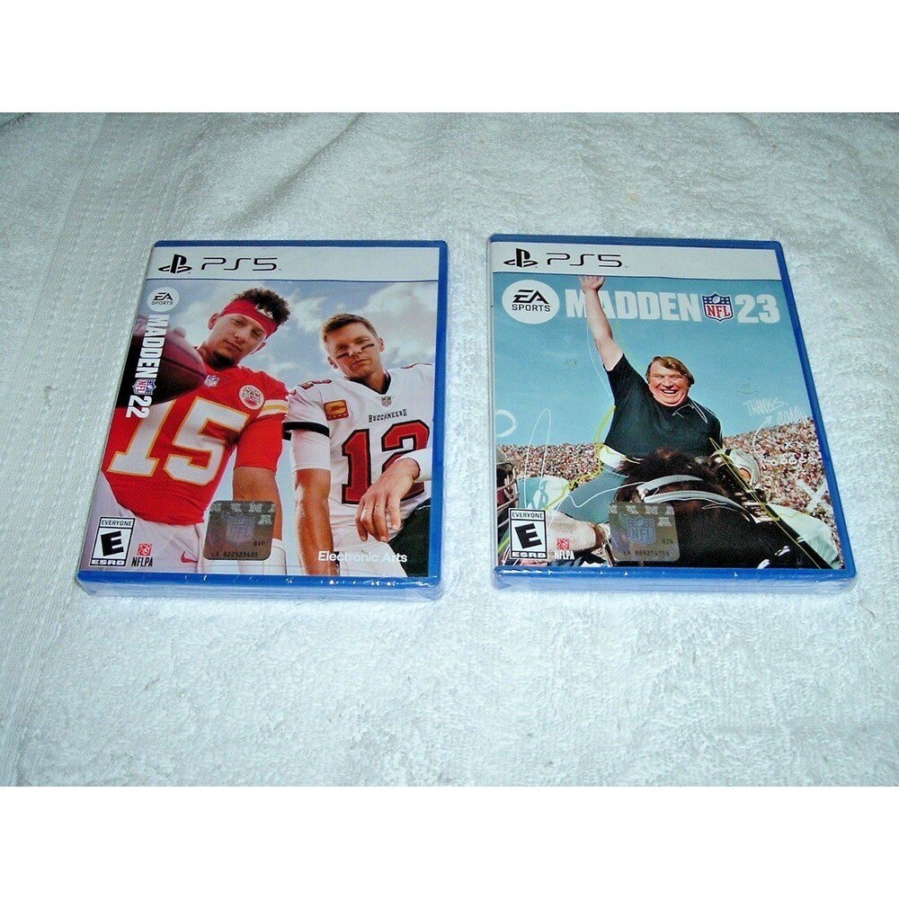 New Sealed PS5 Madden NFL 22 & 23 Fieldsense & Dynamic Gameday